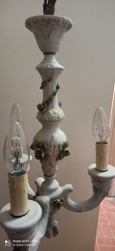 Lampadario capodimonte - lampadario,