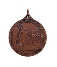 *HH* Medaglia Vinicola Vendemat Su La Stagion 1981 Tisane Vendemmia Uva Vino 