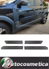 Modanature protezione porte 4 pezzi laterali abs nero per Dacia Duster III