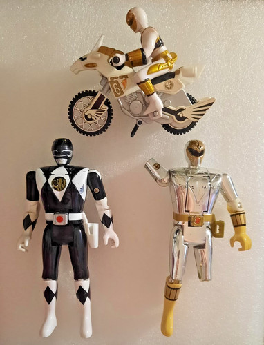 Power rangers flip head bianco - rangers,