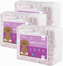 Pannolini Per Cani Femmine con Incontinenza, ciclo taglia Xlarge 30 Pezzi