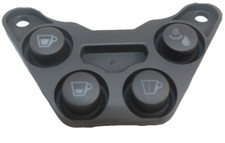 MEMBRANA PULSANTIERA 4 TASTI  LAVAZZA LF 1100 RICAMBI COVER PLASTICA TASTO