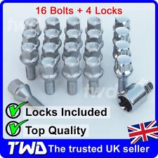 20x BULLONI RUOTA IN LEGA + SERRATURE - ALFA ROMEO GIULIETTA 940 (2010+) DADO PERNO ALETTA