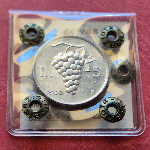 Lire 1950 uva periziato - 1950,