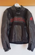Giacca, Giubbotto moto  tg.54 - SUOMY - HONDA Lifestyle - Pelle Traforata - 