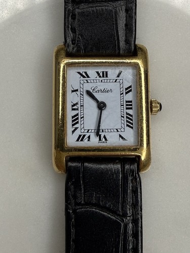 Cartier tank 18k - cartier,