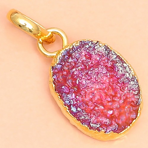 Ciondolo red sunshine - sunshine, drusy