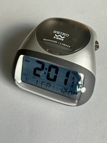 Sveglia seiko qhr008slh wave - sveglia,