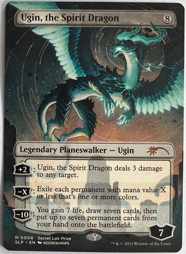Magic the gathering ugin - magic, gathering: