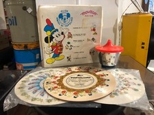 Moviton sistem Mamil Topolino-box 3 dischi e lettore riflettente anni 60 Raro