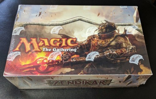 Mtg zendikar booster - mtg, box