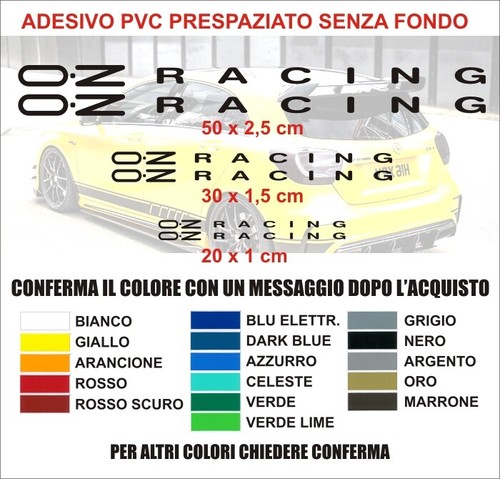 Adesivi kit racing logo - adesivi,