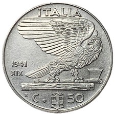 50 CENTESIMI 1941 IXI -