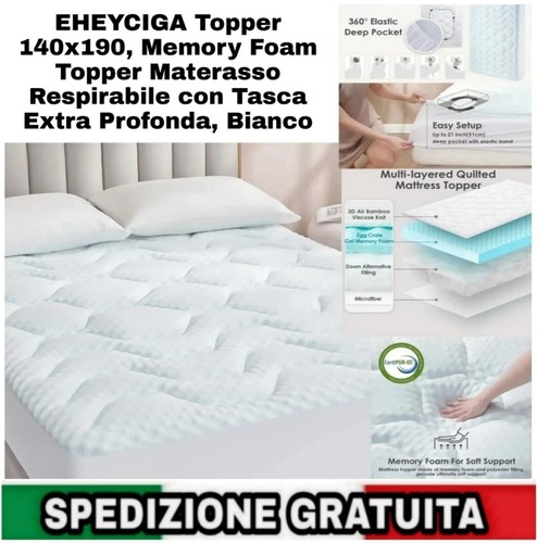 Topper matrimoniale - topper,
