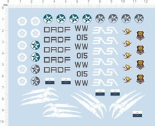 Decalcomanie 1/72 logo ACE COMBAT per model kit 61278C