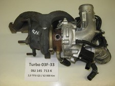 Turbocompressore VW Audi Seat 2.0 TSI TFSI 06J145713K Turbocompressore Golf 6 Q3 A3 8P S3