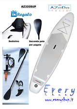 SUP Paddle board tavola con doppia pagaia+sedile stile kayak gonfiabile 320 cm