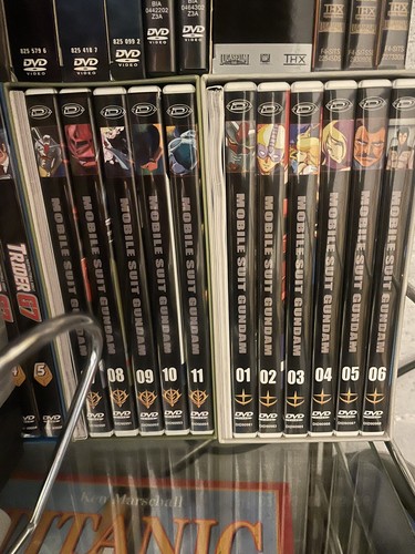 Mobile suit gundam dvd - dvd, box