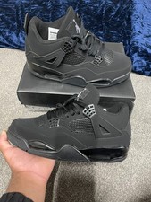 Jordan 4 Uomo Gatti Neri -