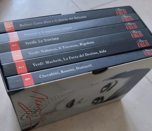 Maria callas cofanetto - cofanetto, con