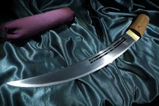 UN GRANDE TEMPIO HOCHO SPADA WAKIZASHI + NBTHK - Samurai giapponese Tsuba