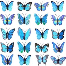 ERBO 20 pezzi blu farfalle