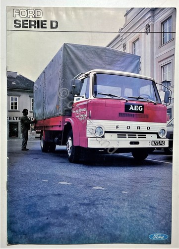 Brochure camion ford serie - brochure,