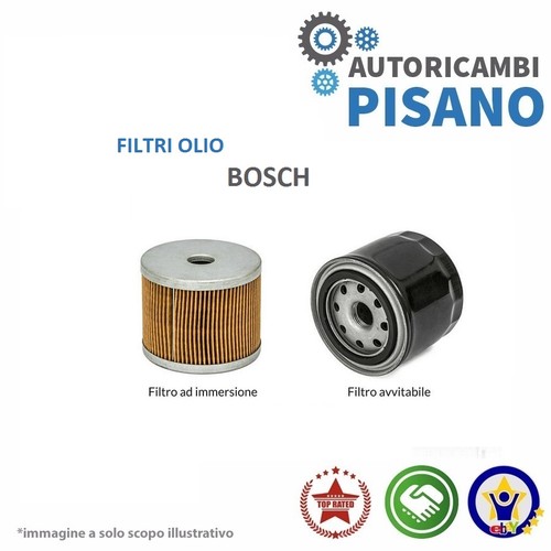 Filtro olio motore bosch - olio,