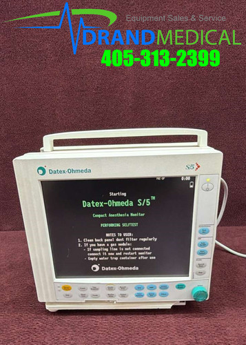 Datex ohmeda monitor - datex-ohmeda, s/5