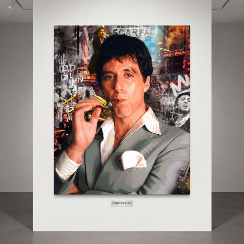 Scarface pacino tela - al, pacino,