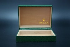 SCATOLA OROLOGIO ROLEX VINTAGE ANNI 70 PELLE VERDE SVIZZERA 68.00.2 SUBMARINER EXPLORER..