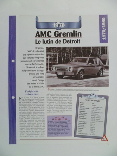 Carte fiche auto - carte,