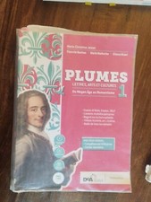 PLUMES 1 Libro In Francese  Lettere Arte Cultura Scuola Liceo + CD 9788849482164