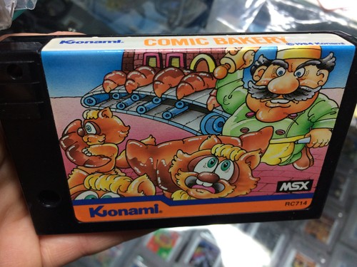 Comic bakery gioco msx - comic, konami