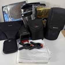 Lotto accessori fotografia custodie riflettori Varavon Multifinder LA mirino