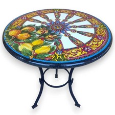 Tavolo Rotondo in Pietra