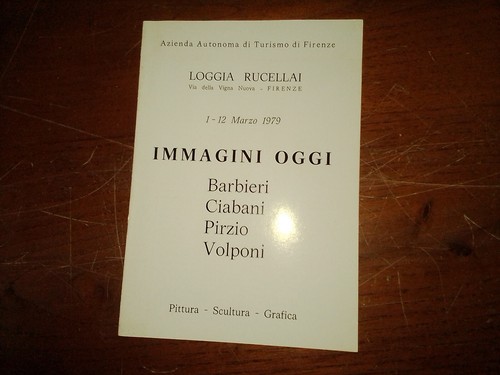 Loggia rucellai 1979 barbieri - loggia,