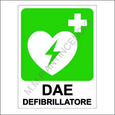 Cartello Segnaletico DAE