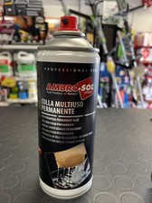 COLLA SPRAY MULTIUSO Cielo Auto-Tessuti-Gomma-Legno-Pannelli Fonoassorbenti