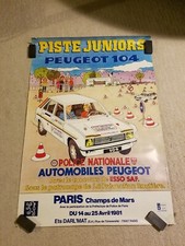 French Peugeot 104 sponsered