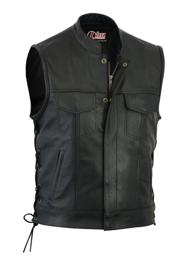 Gilet moto vera pelle - moto,