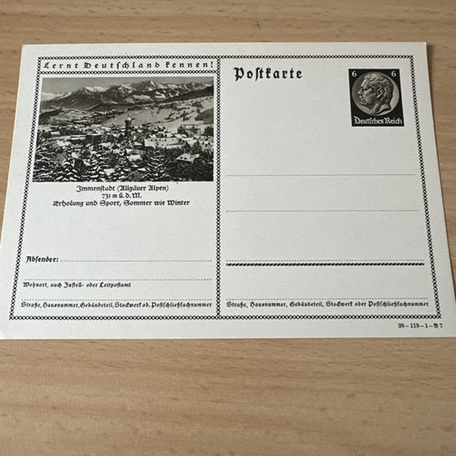 Intero postale cartolina