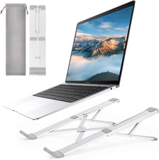 Supporto Pc Portatile [Con 5 Livelli Di Regolazione Altezza] Lega Di Alluminio P