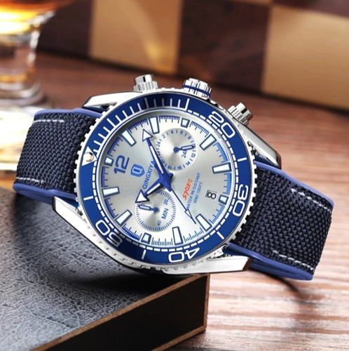 Orologio uomo 44mm qingxiya - orologio,
