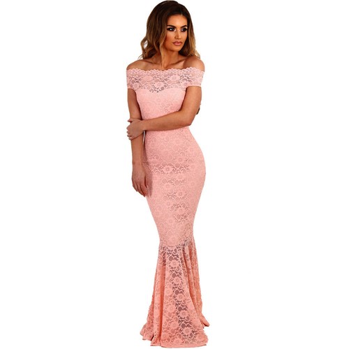 Elegante vestito abito lungo