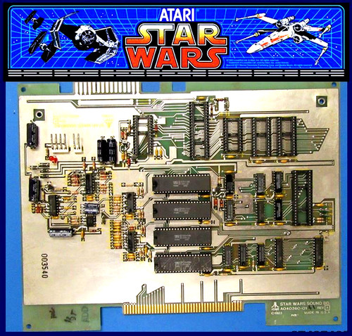 Atari star wars - star, sound