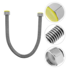  Tubo flessibile per scaldabagno corrugato in acciaio inossidabile da 2 pezzi