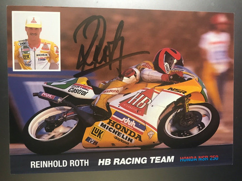 Autografo reinhold roth 2021 - autografo, (2021