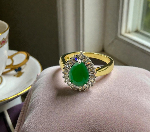 Anello donna ottone dorato - donna, in