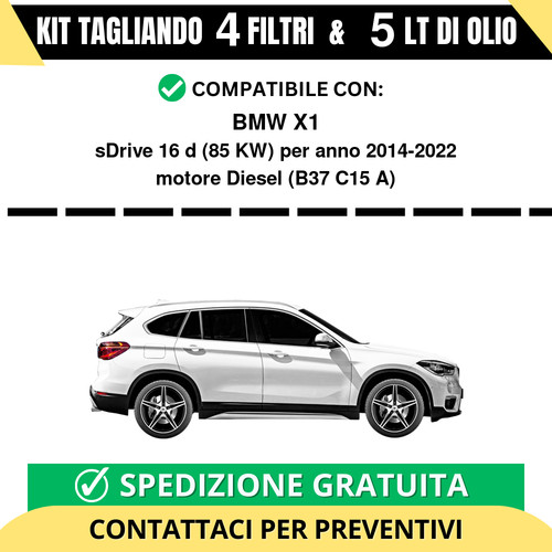 Tagliando per bmw sdrive - x1,
